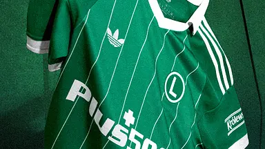 Legia Warszawa prezentuje retro koszulkę wyjazdową